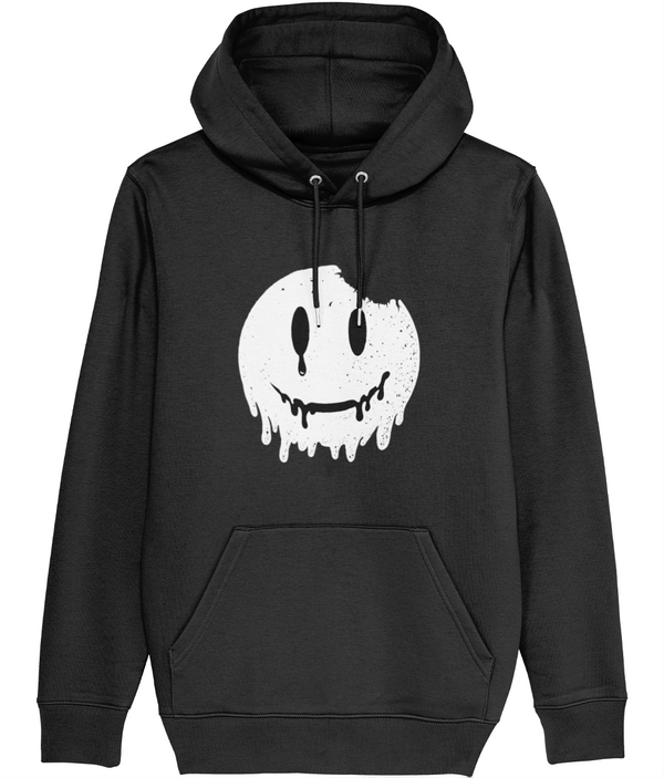 SMILEY BLACK/WHITE HOODIE