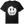 Load image into Gallery viewer, SMILEY LOGO BLACK/WHITE LOOSE CUT T
