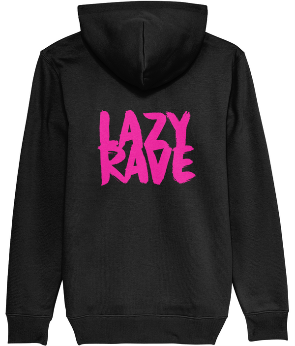 SMILEY BLACK/PINK HOODIE